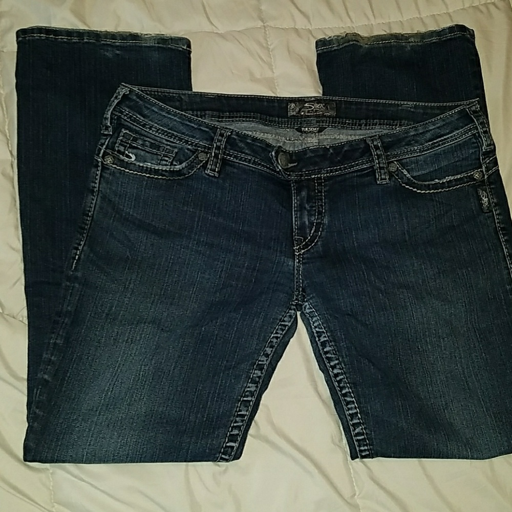 Silver Tuesday Jeans